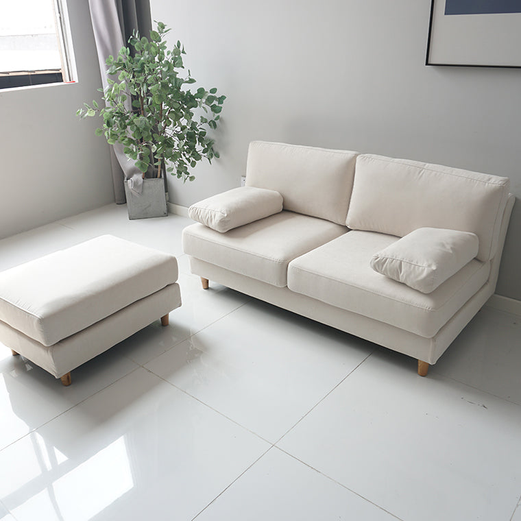 Contemporary Cushions Pillow Top Arm Stationary Living Room Sofa