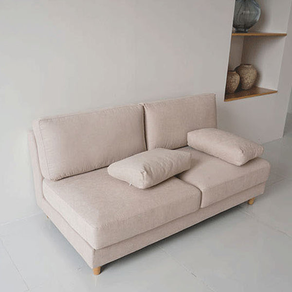 Contemporary Cushions Pillow Top Arm Stationary Living Room Sofa