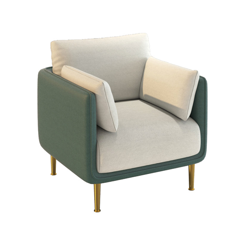 Contemporary Standard Faux Leather Stain Resistant Sofa Couch