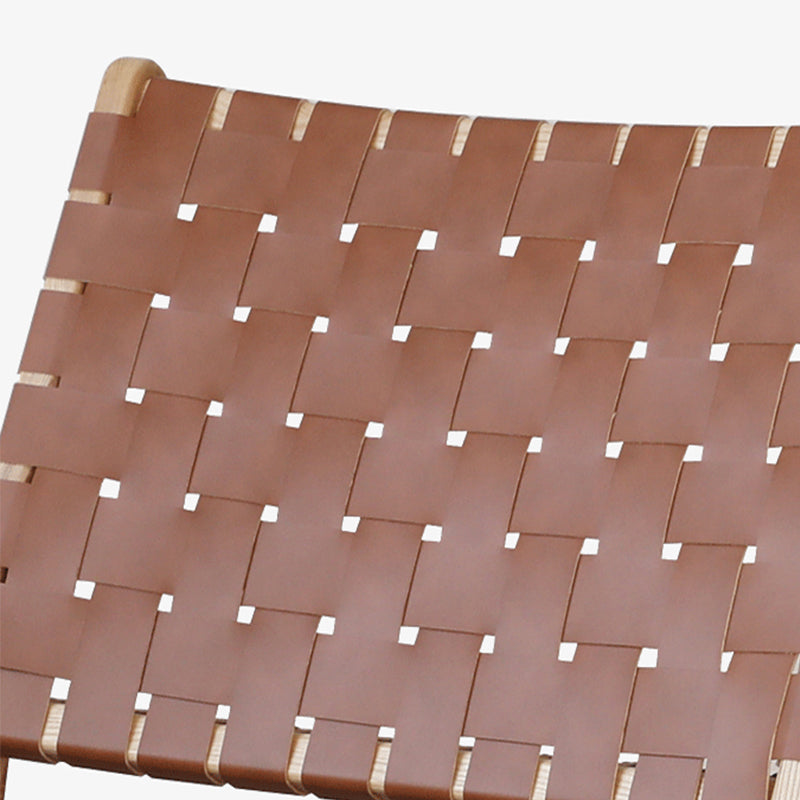 Nordic Armless Woven Back/Fixed Back Basic Four Leg Living Room Accent Room Chair