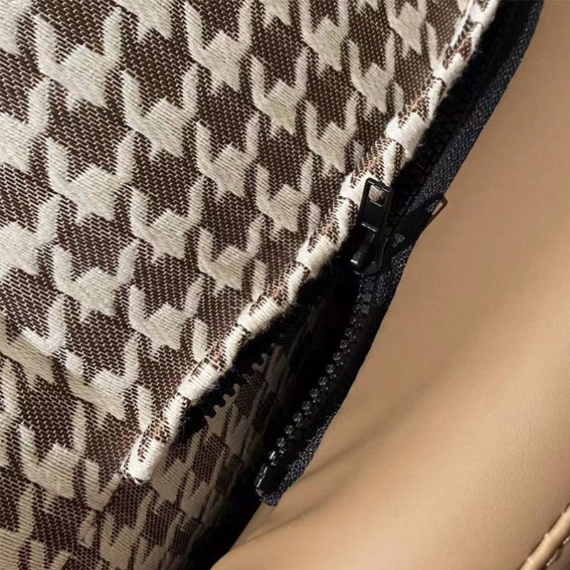 Contemporary Swivel Armless Removable Slipcover Lounge Accent Chair