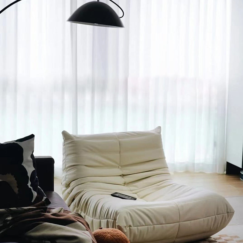 Modern Style No Armrest Cushioned Back with Soft Cushion Filled Parsons Chair