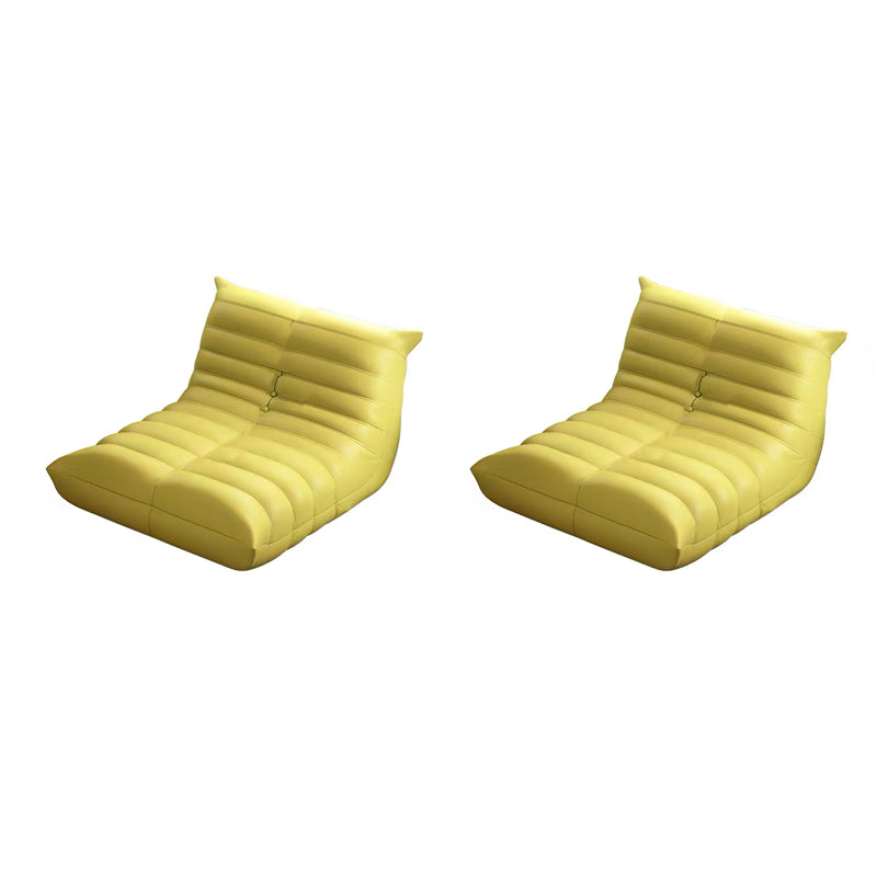 Modern Style No Armrest Cushioned Back with Soft Cushion Filled Parsons Chair