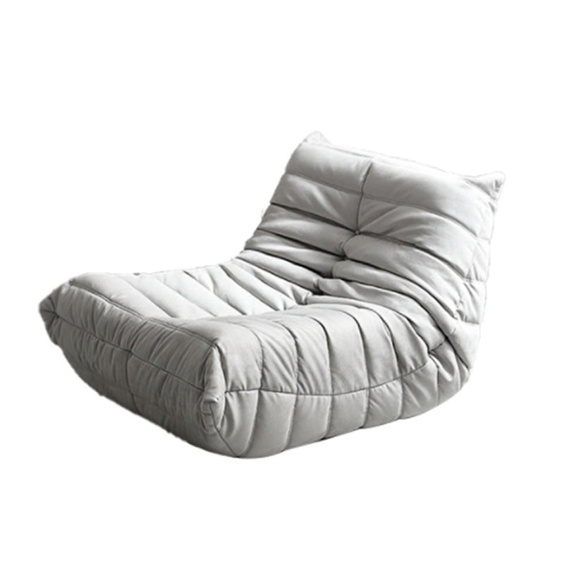 Contemporary Upholstered Accent Chair, Mid-Back Armless Chair