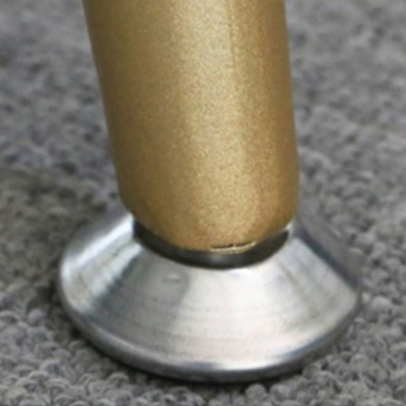 17.72" Tall Glam Style Coffee Cocktail Table Marble Top Coffee Table