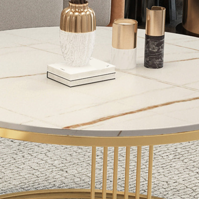 Round Nesting Coffee Table Minimalist Coffee Table for Living Room