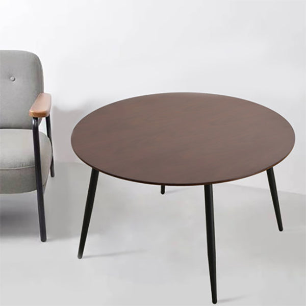 Scandinavian Style Sofa Side Accent Table Wooden Round Side End Table