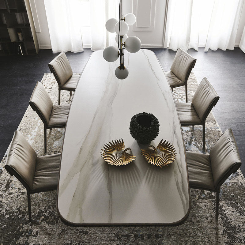 Modern Chairs Dining Armless Chair with Metal Legs for Kitchen