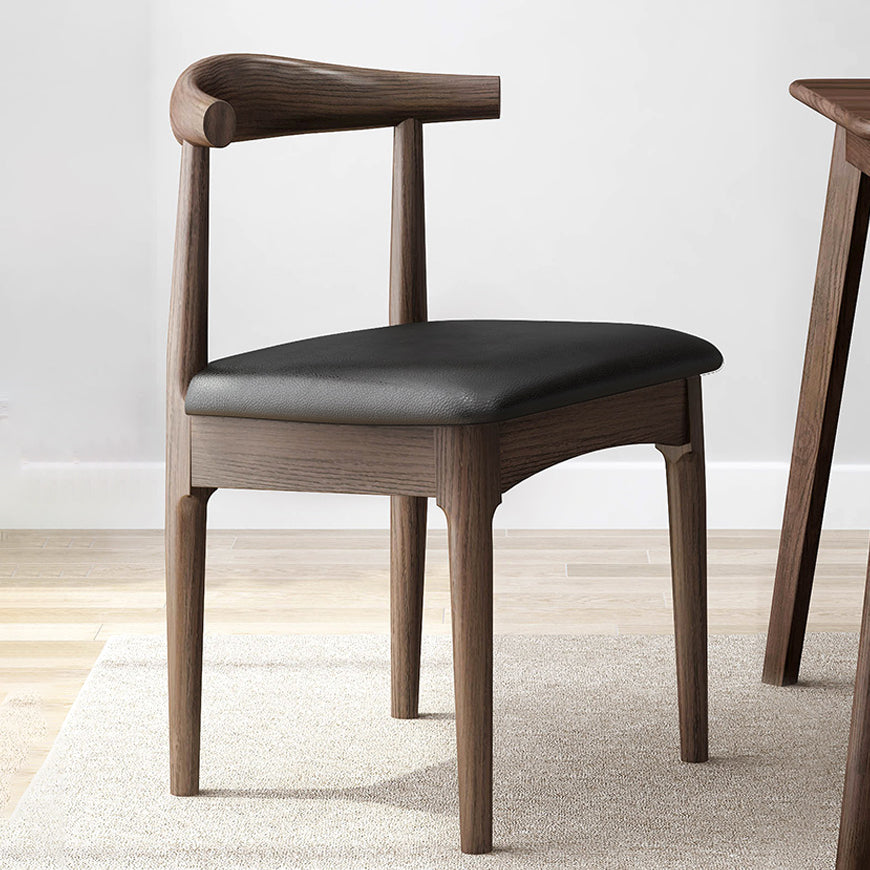 Industrial Upholstered Side Chairs Open Back Dining Side Chair