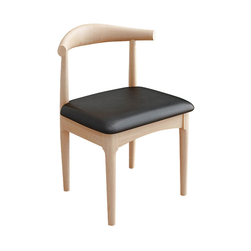 Industrial Upholstered Side Chairs Open Back Dining Side Chair