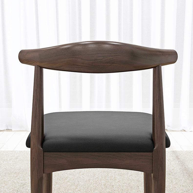 Industrial Upholstered Side Chairs Open Back Dining Side Chair