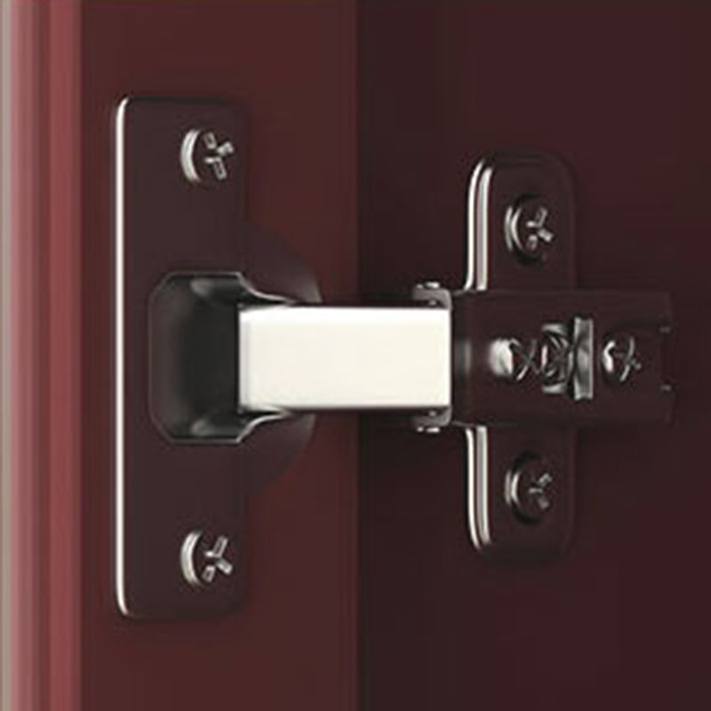 15.75" L * 15.75" W Storage Cabinet with Shelf and Glass Doors Triangle Cabinet