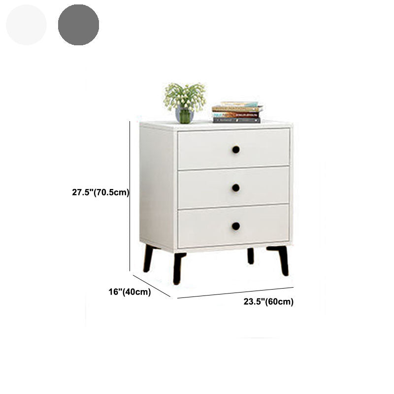 Bedroom Wood Storage Chest Contemporary Vertical Soft-Close Dresser with Drawers