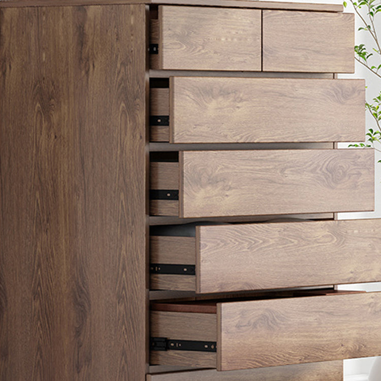 16" W Lingerie Chest Vertical Wood Storage Chest with Drawers for Bedroom