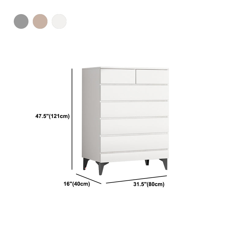 16" W Lingerie Chest Vertical Wood Storage Chest with Drawers for Bedroom