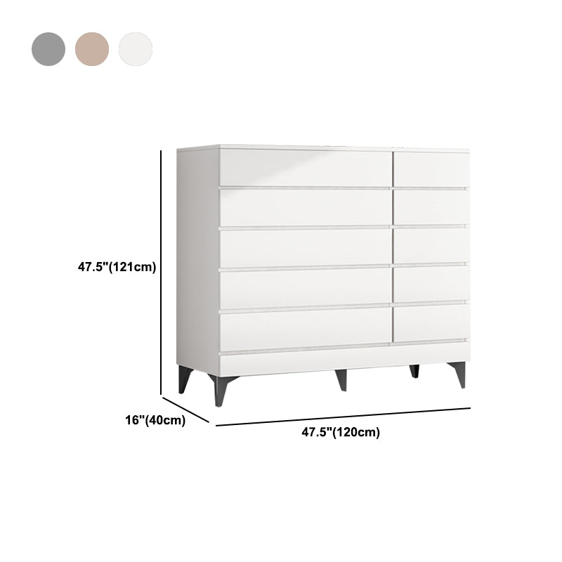 16" W Lingerie Chest Vertical Wood Storage Chest with Drawers for Bedroom