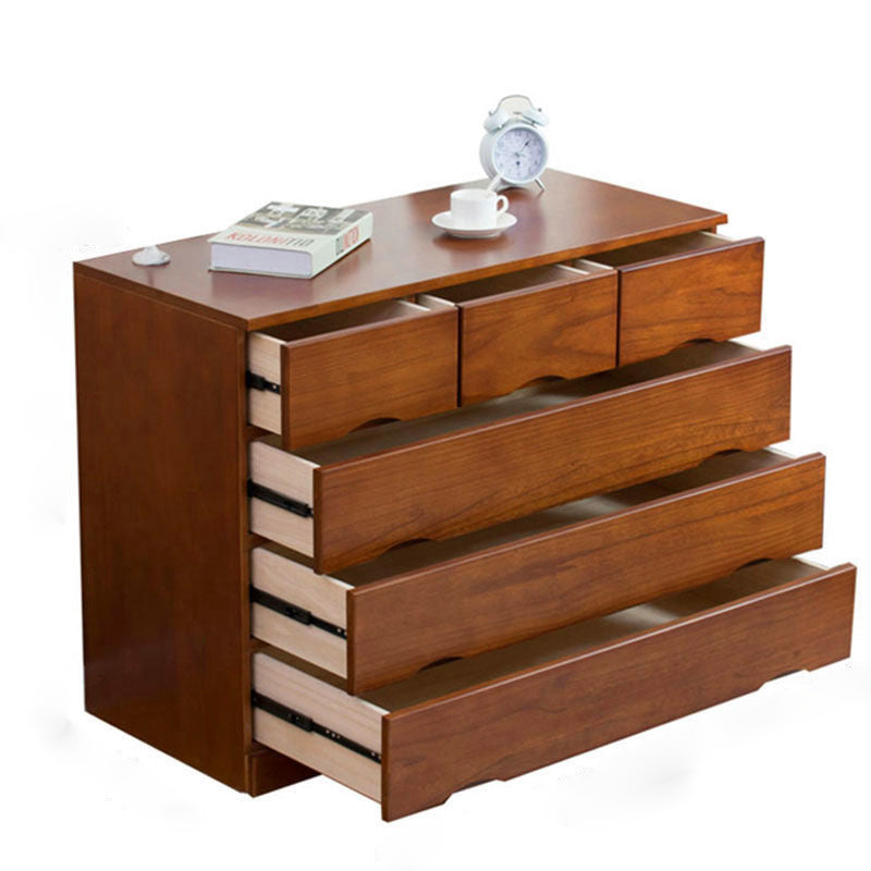 Traditional Storage Chest Dresser Wooden Storage Chest with Drawers