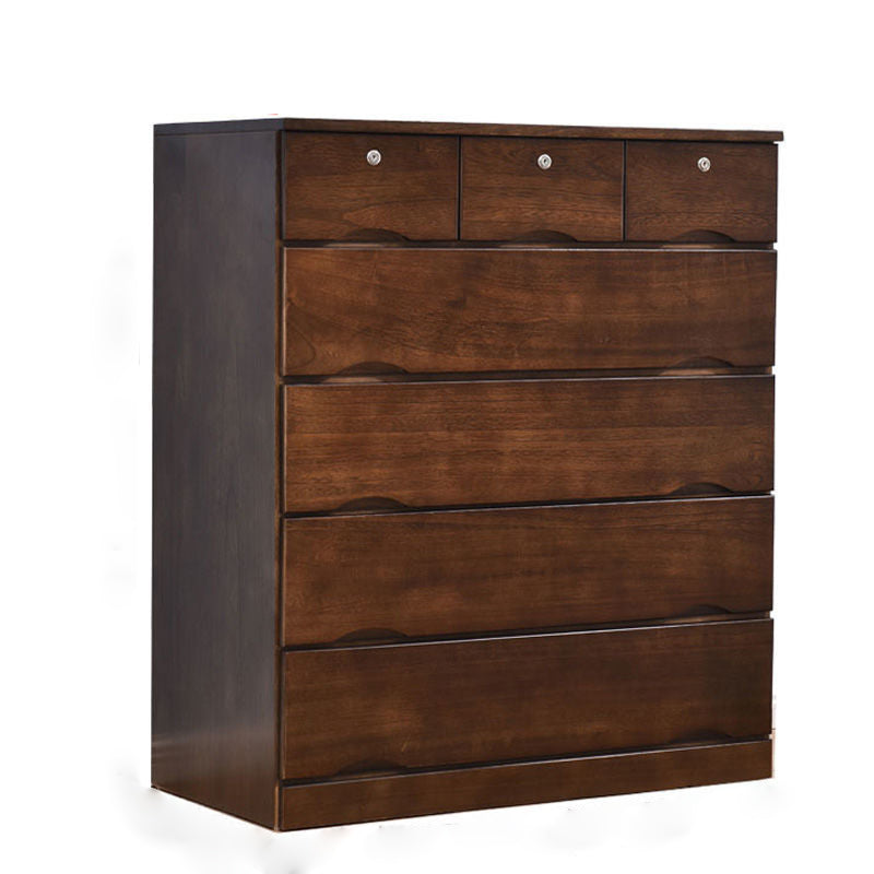 Traditional Storage Chest Dresser Wooden Storage Chest with Drawers