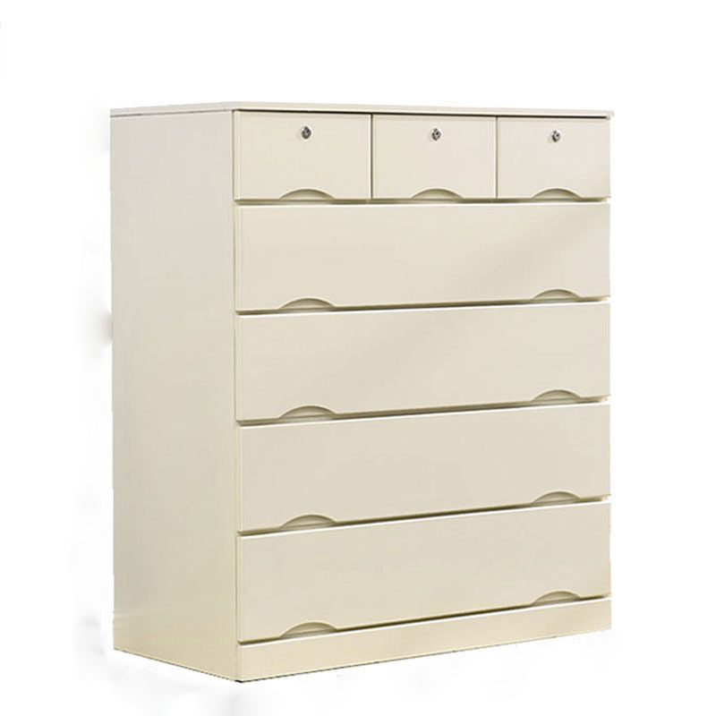 Traditional Storage Chest Dresser Wooden Storage Chest with Drawers