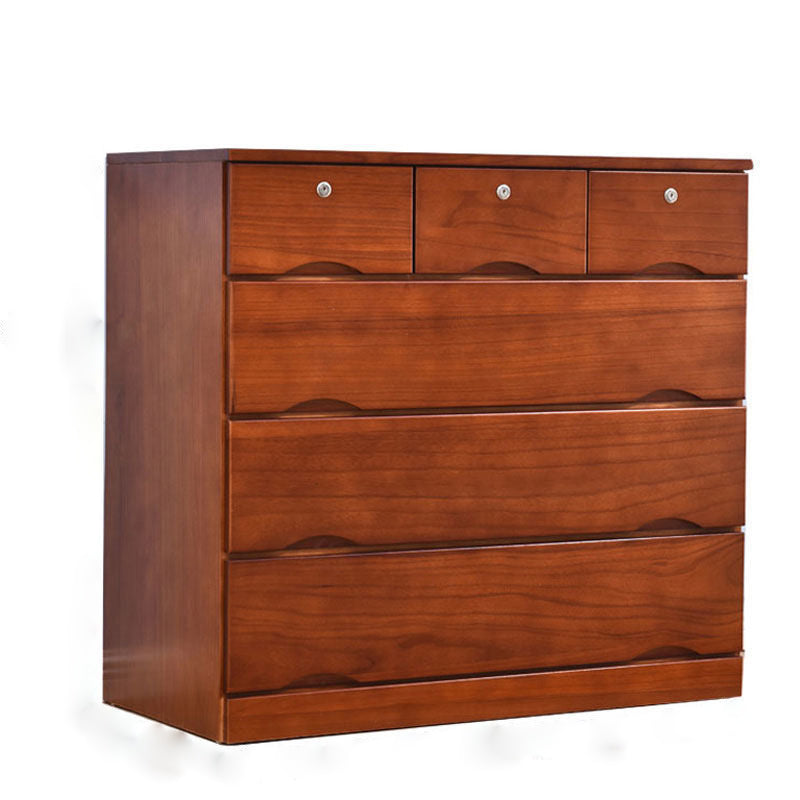 Traditional Storage Chest Dresser Wooden Storage Chest with Drawers