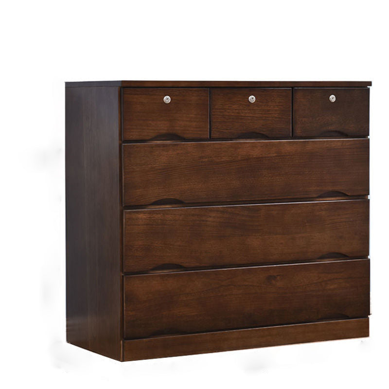 Traditional Storage Chest Dresser Wooden Storage Chest with Drawers