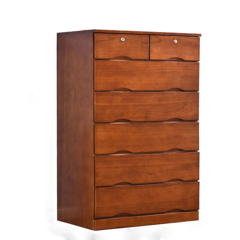 Traditional Storage Chest Dresser Wooden Storage Chest with Drawers