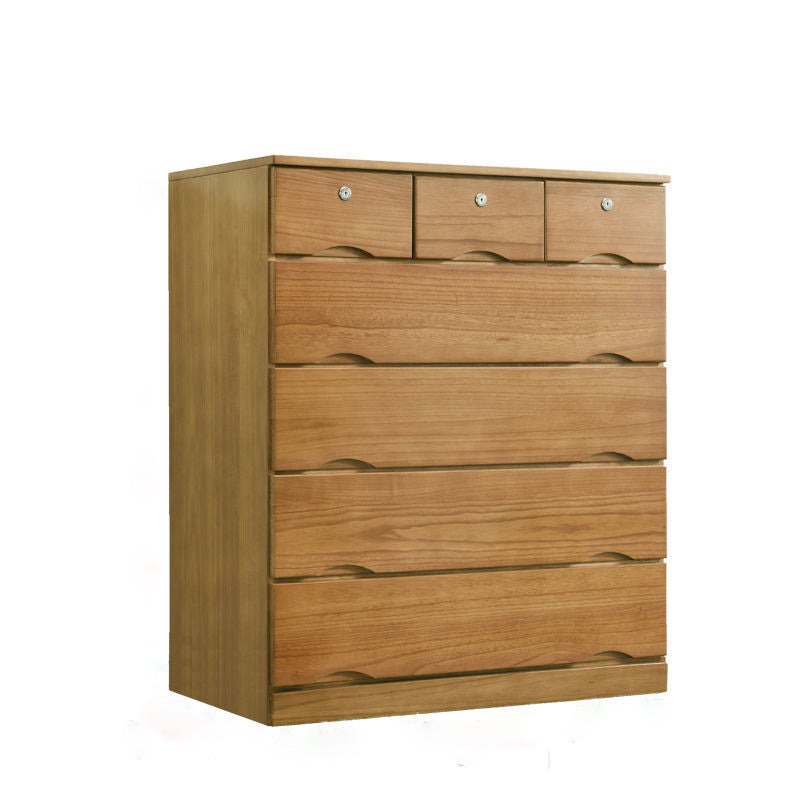 Traditional Storage Chest Dresser Wooden Storage Chest with Drawers