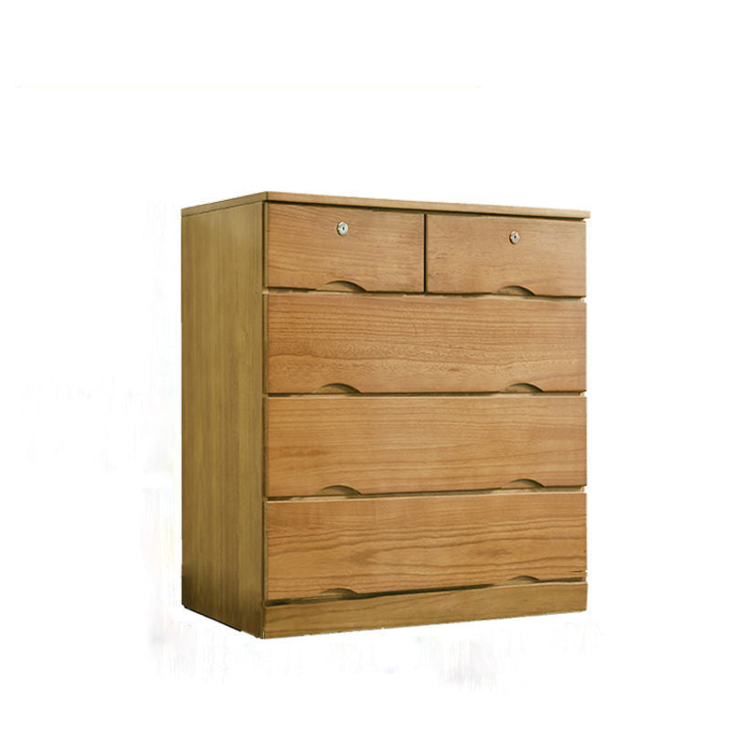 Traditional Storage Chest Dresser Wooden Storage Chest with Drawers