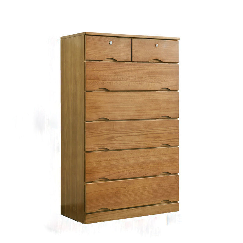 Traditional Storage Chest Dresser Wooden Storage Chest with Drawers