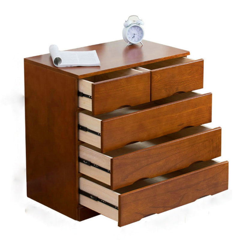 Traditional Storage Chest Dresser Wooden Storage Chest with Drawers