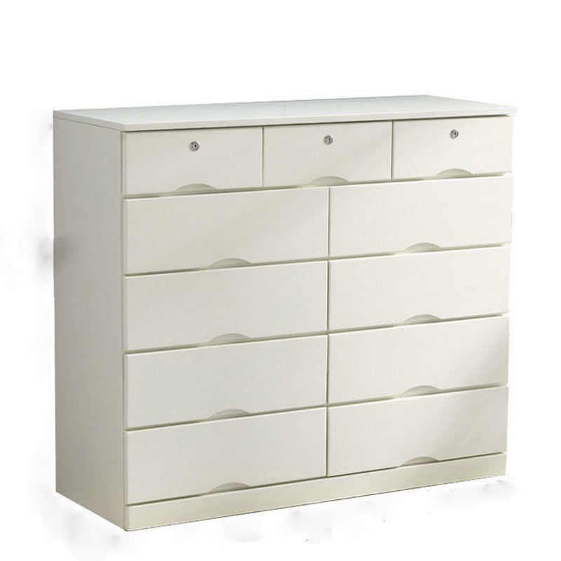 Traditional Storage Chest Dresser Wooden Storage Chest with Drawers