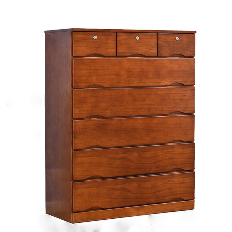 Traditional Storage Chest Dresser Wooden Storage Chest with Drawers