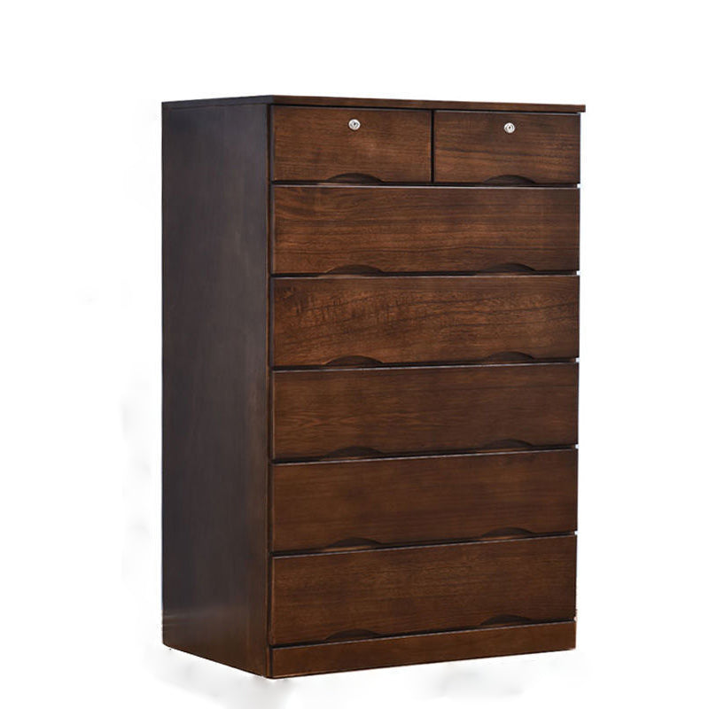 Traditional Storage Chest Dresser Wooden Storage Chest with Drawers