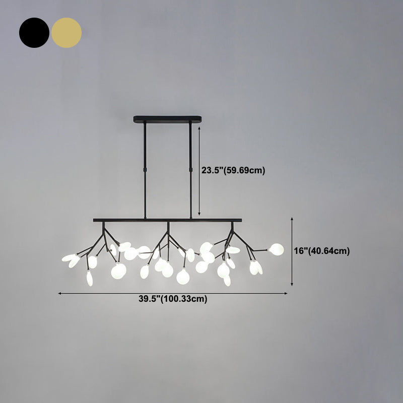 Sputnik Island Lamp Contemporary Hanging Light for Dining Table