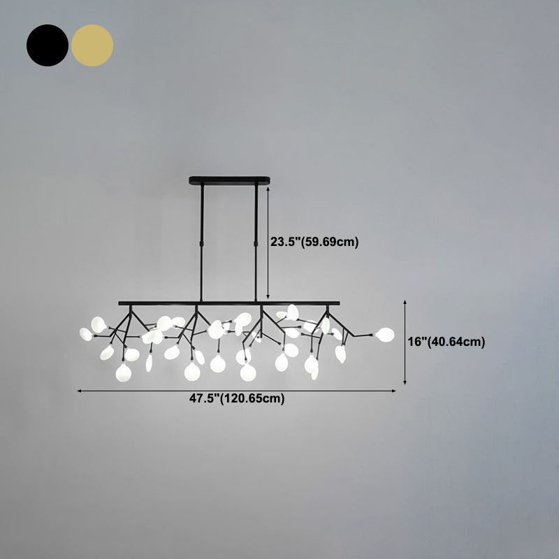 Sputnik Island Lamp Contemporary Hanging Light for Dining Table