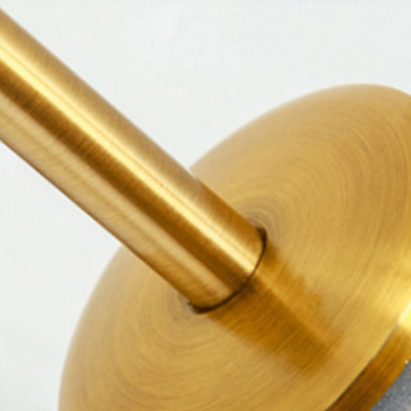 Polish Finish Lighting Industrial Metal/Glass Wall Light for Restaurant