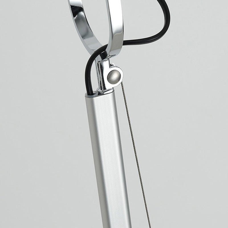 Swing Arm Wall Sconce Modernist Metal Wall Light Fixture for Bedroom