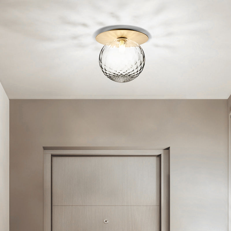 Contemporary Wall Sconce Lighting Creative Glass Ball Wall Light Fixture
