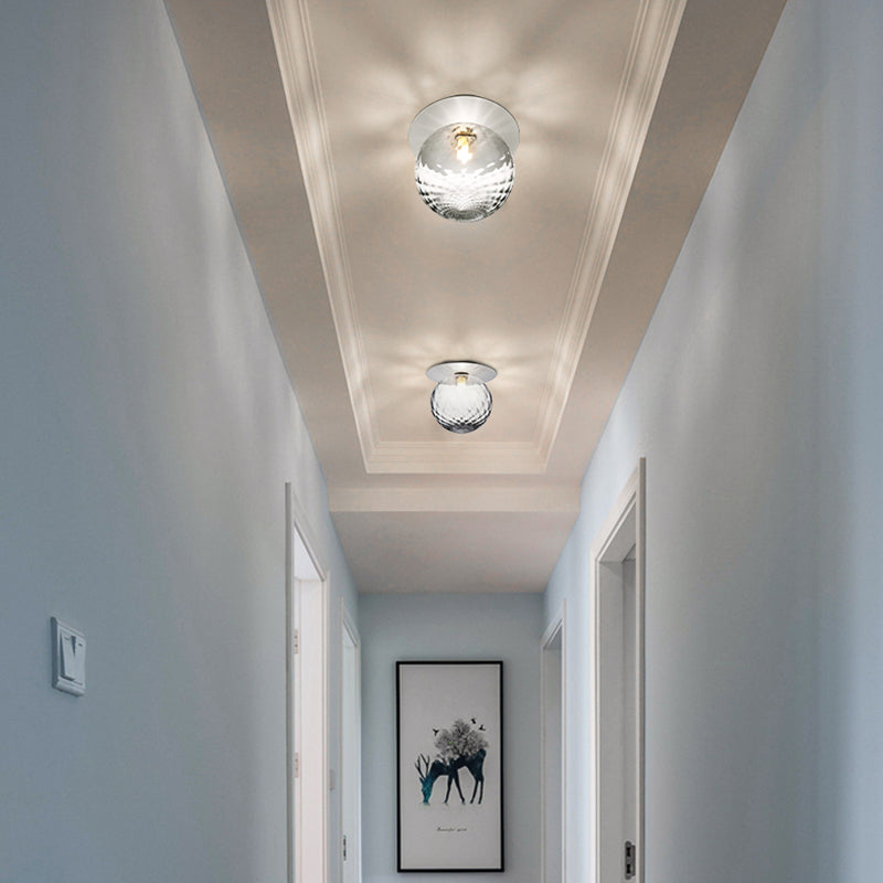 Contemporary Wall Sconce Lighting Creative Glass Ball Wall Light Fixture