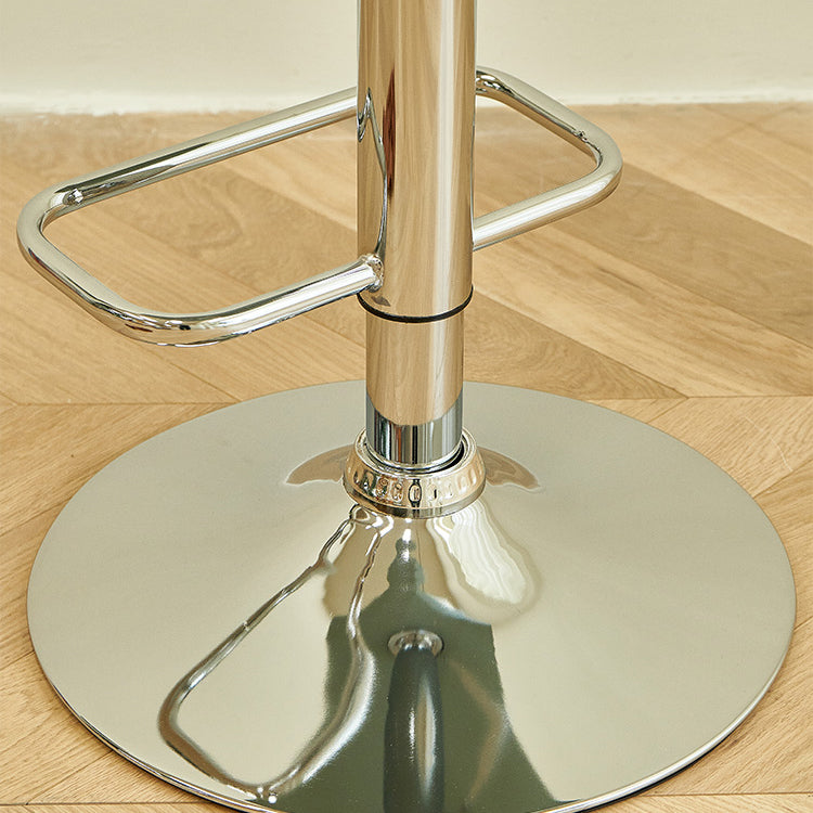 Plastic Adjustable Counter Bar Stool Modern Indoor Counter Stool with Swivel