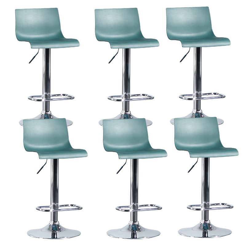 Plastic Adjustable Counter Bar Stool Modern Indoor Counter Stool with Swivel