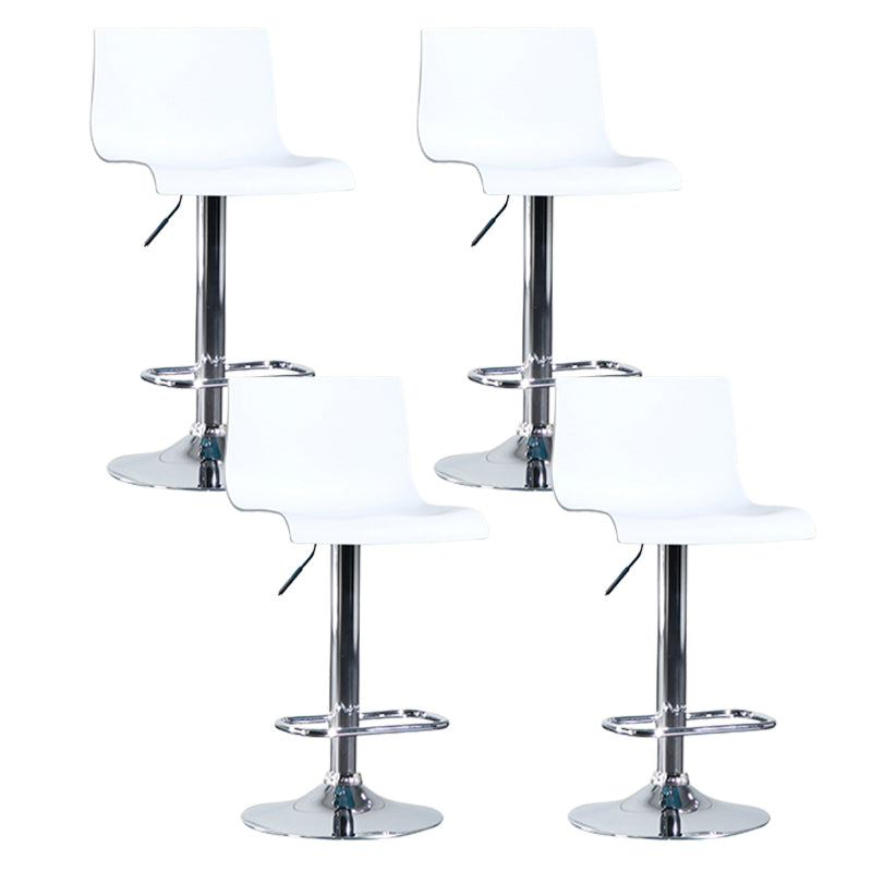 Plastic Adjustable Counter Bar Stool Modern Indoor Counter Stool with Swivel