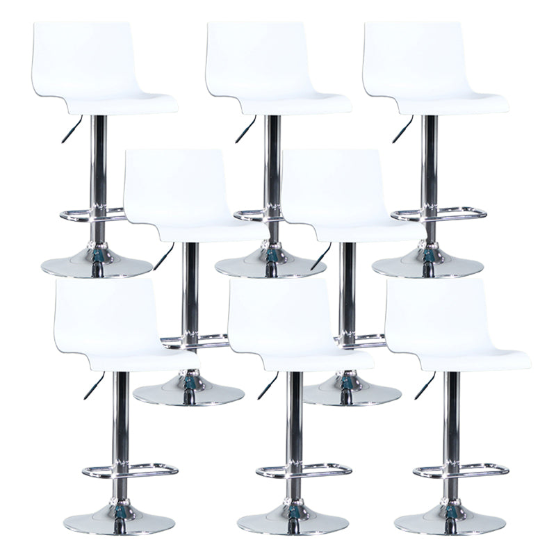 Plastic Adjustable Counter Bar Stool Modern Indoor Counter Stool with Swivel