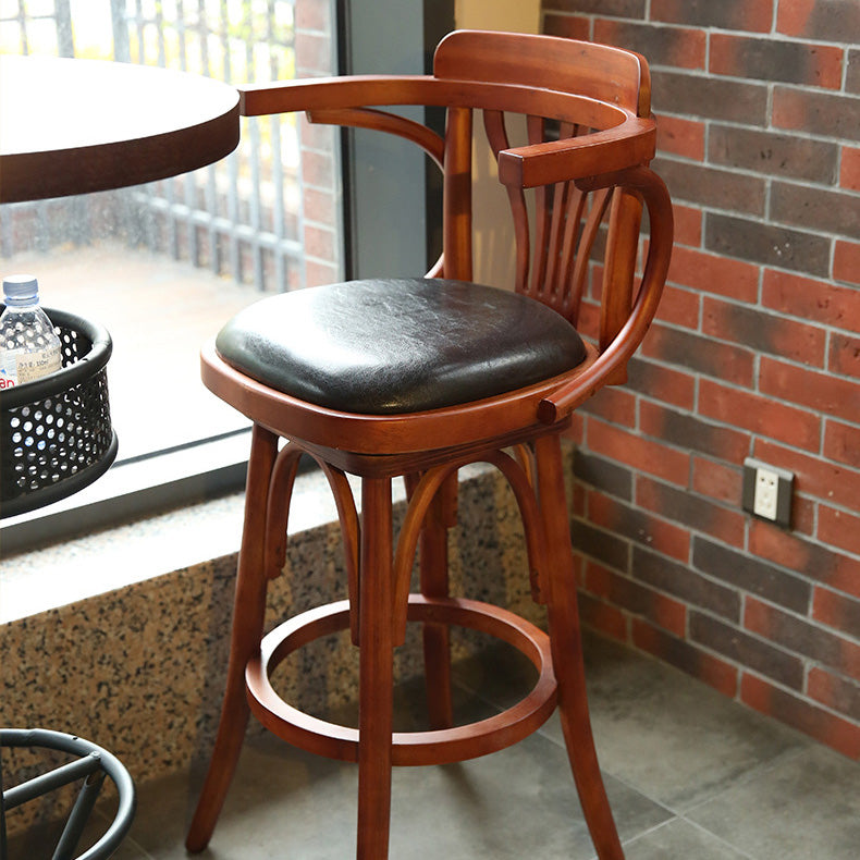 Modern 1/2/3 Pieces Wooden Pub Table Set Fixed Table Counter Table for Dining Room