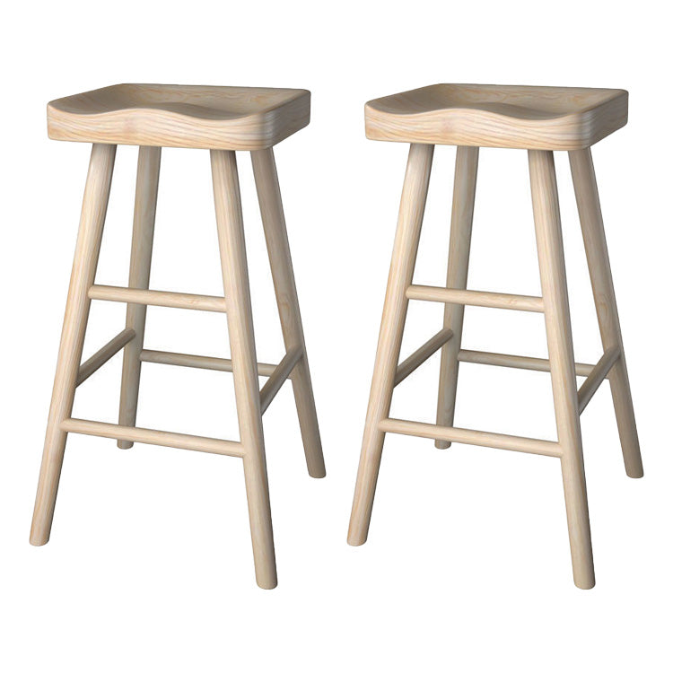 Contemporary 1/2/3 Pieces Bar Table Set Rectangle Wooden Counter Table for Kitchen