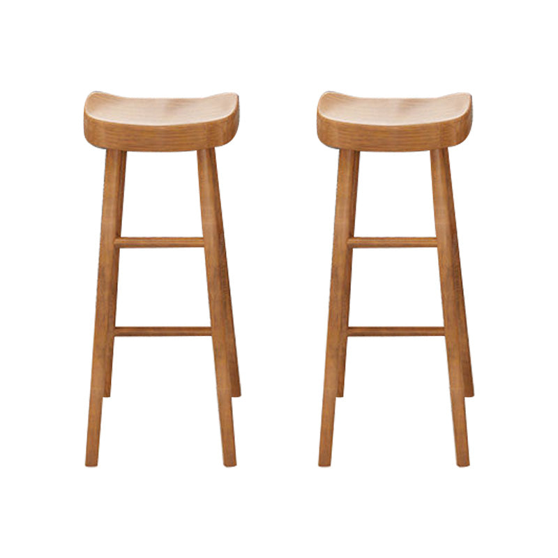 Contemporary 1/2/3 Pieces Bar Table Set Rectangle Wooden Counter Table for Kitchen