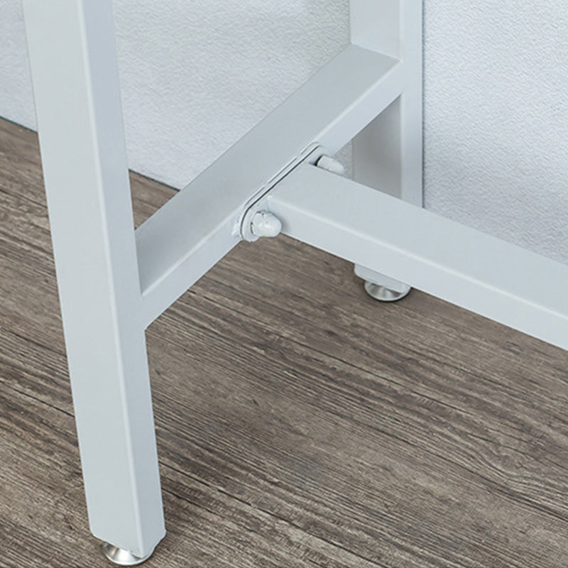 1/5 Pieces Modern Rectangular Pub Table Set Wooden Counter Table with High Stools