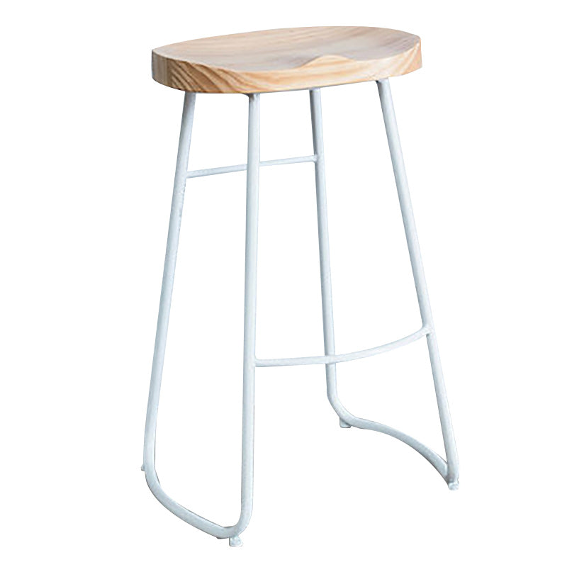 1/5 Pieces Modern Rectangular Pub Table Set Wooden Counter Table with High Stools