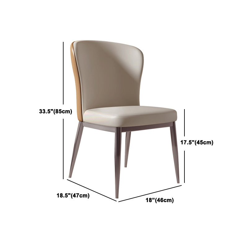 Designer Dining Set 1/2/4/5/7 Pieces Stone and Metal Dinette Set in White