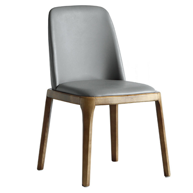 Modern Sintered Stone Top Dining Set Rectangle 1/3/4/5 Pieces Wooden Dining Room Table Set